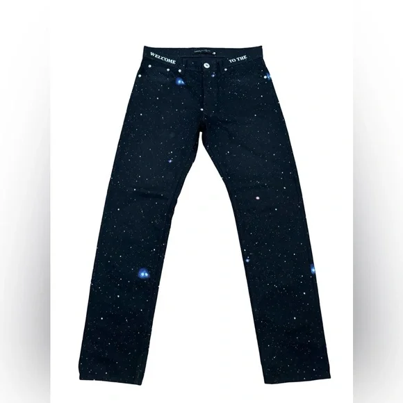 LANVINGalaxy-Print Straight Leg Jeans